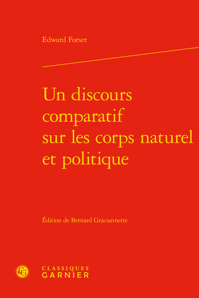 Un discours comparatif sur les corps naturel et politique (9782406085119-front-cover)