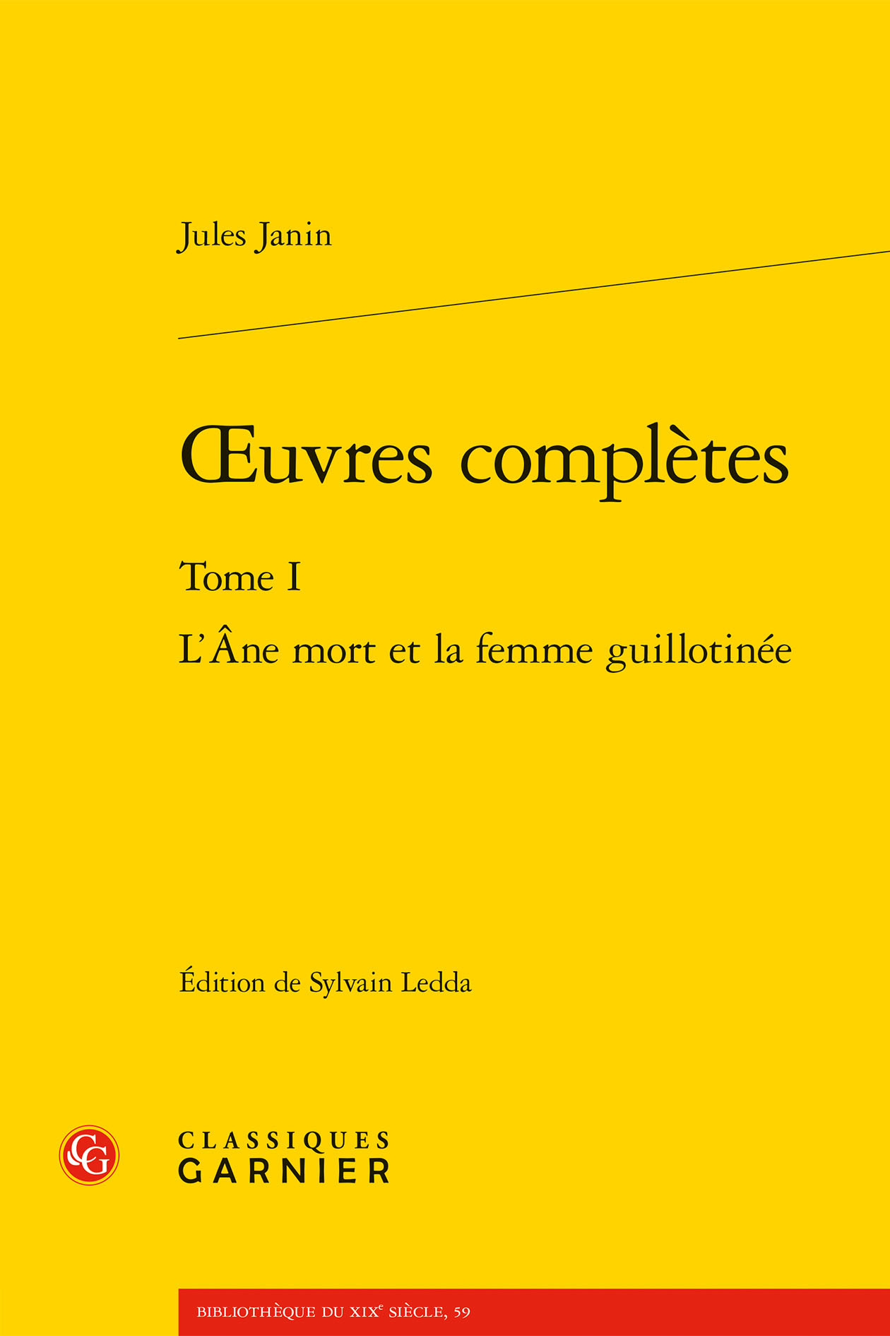 oeuvres complètes, L'Âne mort et la femme guillotinée (9782406070603-front-cover)