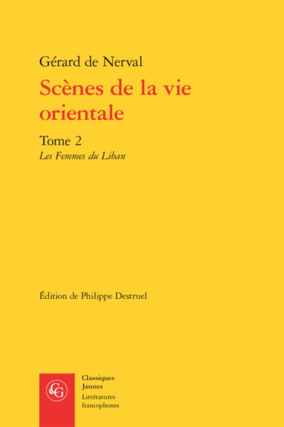 Scènes de la vie orientale, Les Femmes du Liban (9782406062028-front-cover)