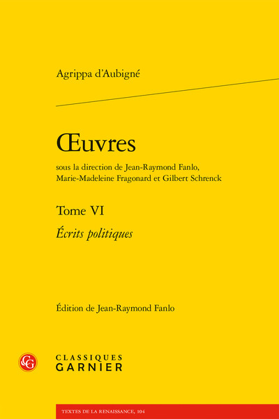 oeuvres, Écrits politiques (9782406080428-front-cover)