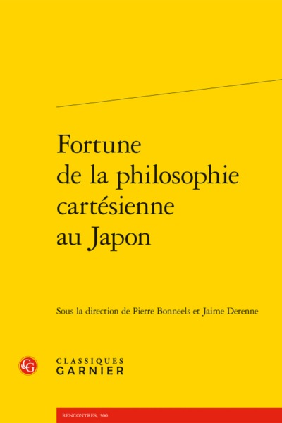 Fortune de la philosophie cartésienne au Japon (9782406058397-front-cover)