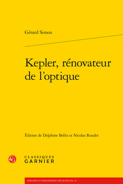 Kepler, rénovateur de l'optique (9782406080138-front-cover)