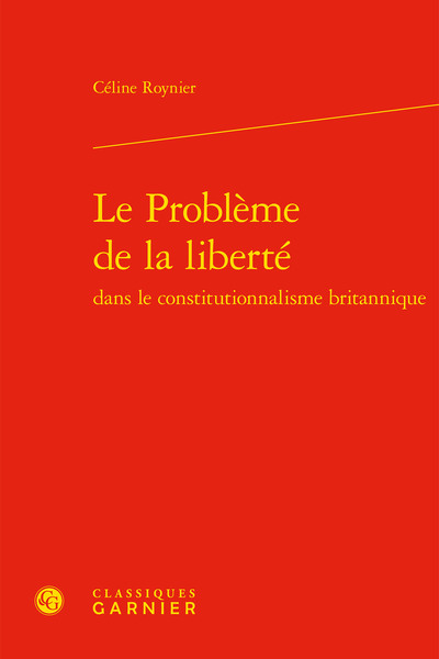 Le Problème de la liberté (9782406087496-front-cover)