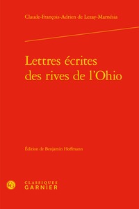 Lettres écrites des rives de l'Ohio (9782406078265-front-cover)