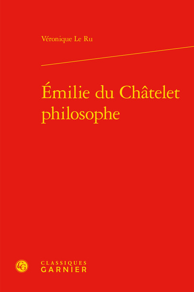 Émilie du Châtelet philosophe (9782406087939-front-cover)