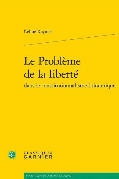 Le Problème de la liberté (9782406087489-front-cover)