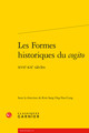 Les Formes historiques du cogito, XVIIe-XXe siècles (9782406085225-front-cover)