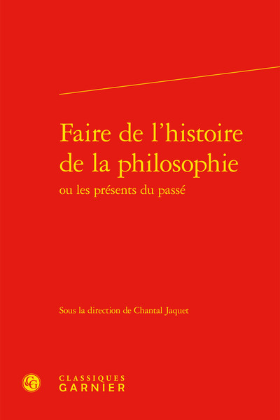 Faire de l'histoire de la philosophie (9782406097716-front-cover)