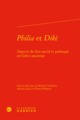 Philia et Dikè, Aspects du lien social et politique en Grèce ancienne (9782406071754-front-cover)