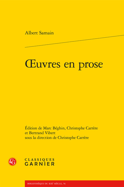 oeuvres en prose (9782406099925-front-cover)