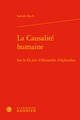 La Causalité humaine, Sur le De fato d'Alexandre d'Aphrodise (9782406085607-front-cover)