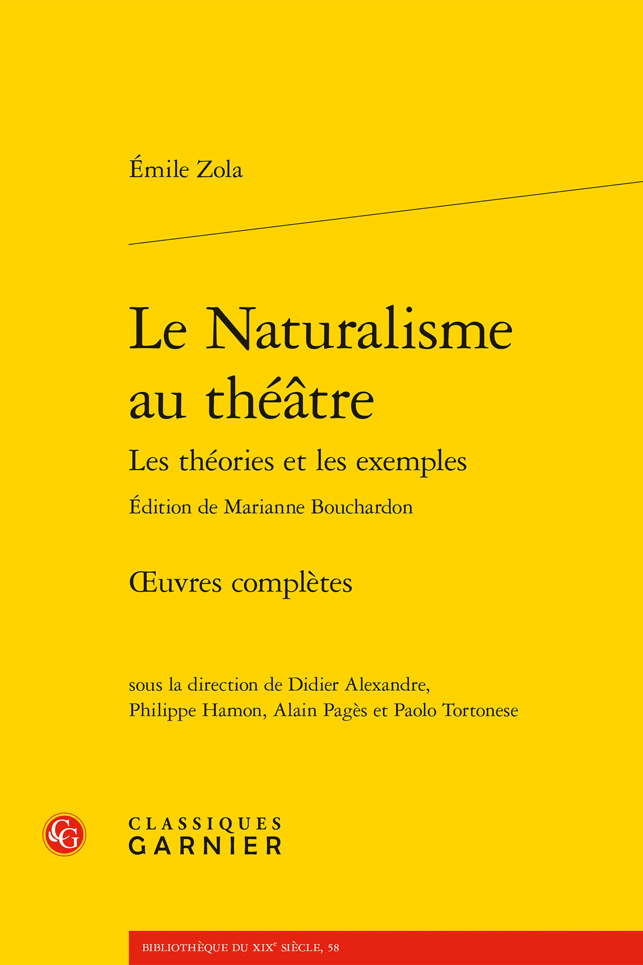 Le Naturalisme au théâtre, oeuvres complètes (9782406083306-front-cover)
