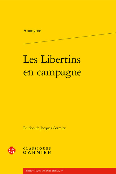 Les Libertins en campagne (9782406080527-front-cover)