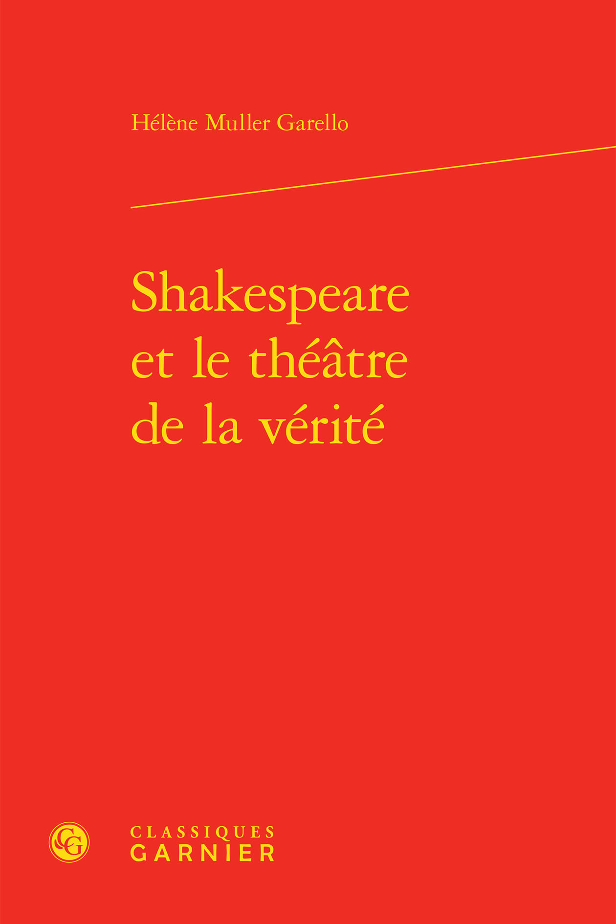 Shakespeare et le théâtre de la vérité (9782406096771-front-cover)