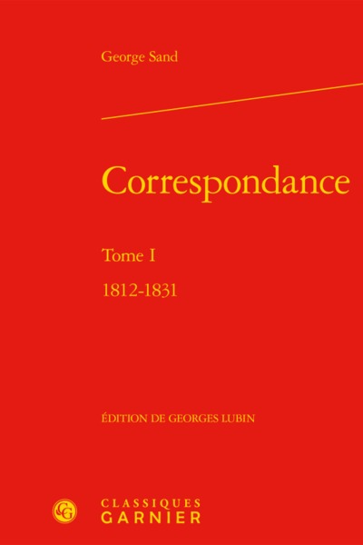 Correspondance, 1812-1831 (9782406084303-front-cover)