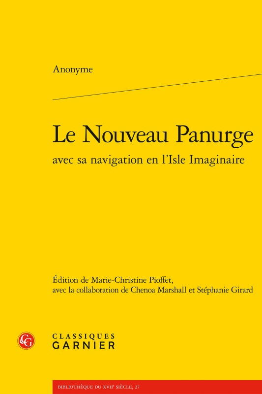 Le Nouveau Panurge (9782406061311-front-cover)