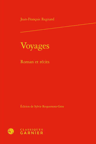 Voyages, Roman et récits (9782406093633-front-cover)