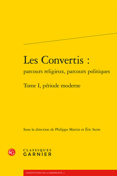 Les Convertis :, Période moderne (9782406057949-front-cover)