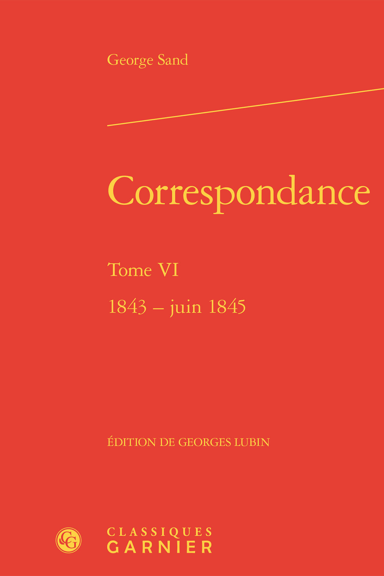 Correspondance, 1843 - juin 1845 (9782406084457-front-cover)