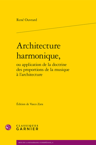 Architecture harmonique, (9782406061465-front-cover)
