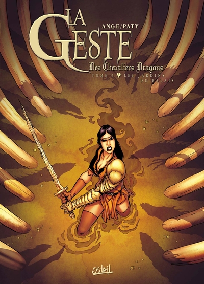 La Geste des Chevaliers Dragons T05, Les Jardins du palais (9782849465998-front-cover)