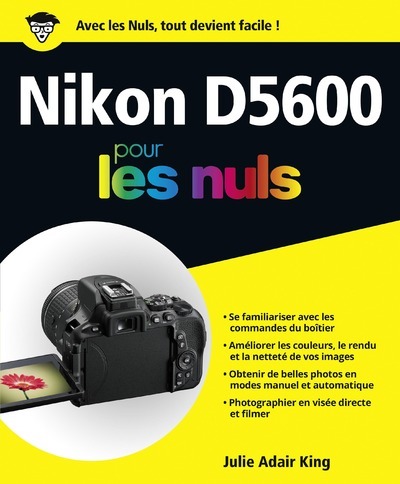 Nikon D5600 Pour les Nuls -éd. couleurs- (9782412028933-front-cover)