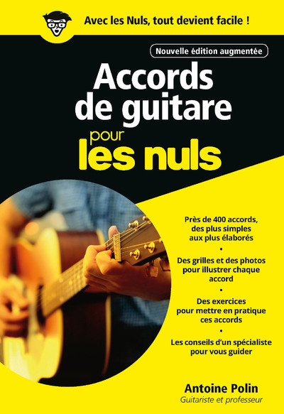 Accords de guitare Pour les Nuls (9782412048016-front-cover)