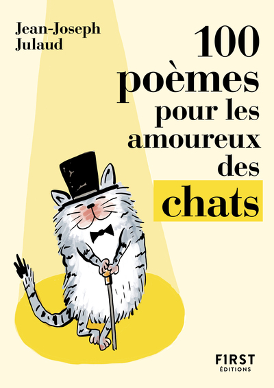 Le Petit Livre - 100 poèmes pour les amoureux des chats (9782412079874-front-cover)