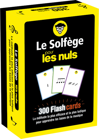 Flashcards Le solfège pour les Nuls (9782412044643-front-cover)