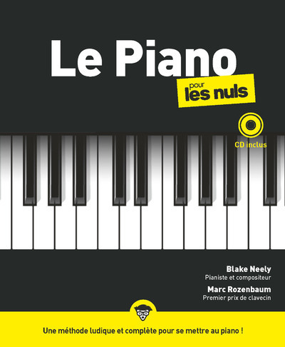 Le piano pour les Nuls, 2e édition + CD (9782412059876-front-cover)