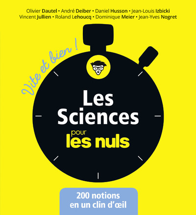 Les sciences pour les Nuls - Vite et Bien ! (9782412031100-front-cover)