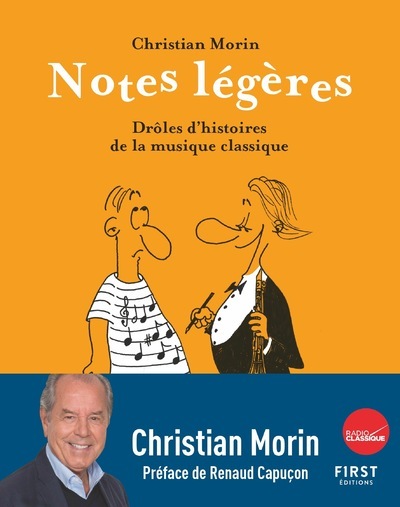Notes légères - Drôles d'histoires de la musique classique (9782412057841-front-cover)