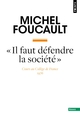 "Il faut défendre la société", Cours au Collège de France, 1976 (9782757899335-front-cover)