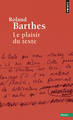 Le Plaisir du texte ((Réédition)) (9782757840054-front-cover)