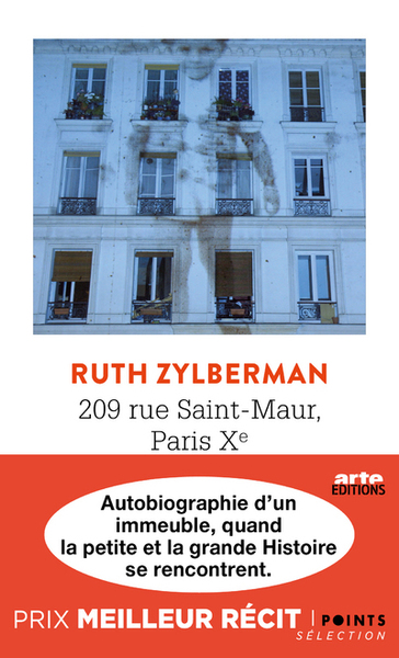 209 rue Saint-Maur, Paris Xe. Autobiographie d'un immeuble (9782757890875-front-cover)