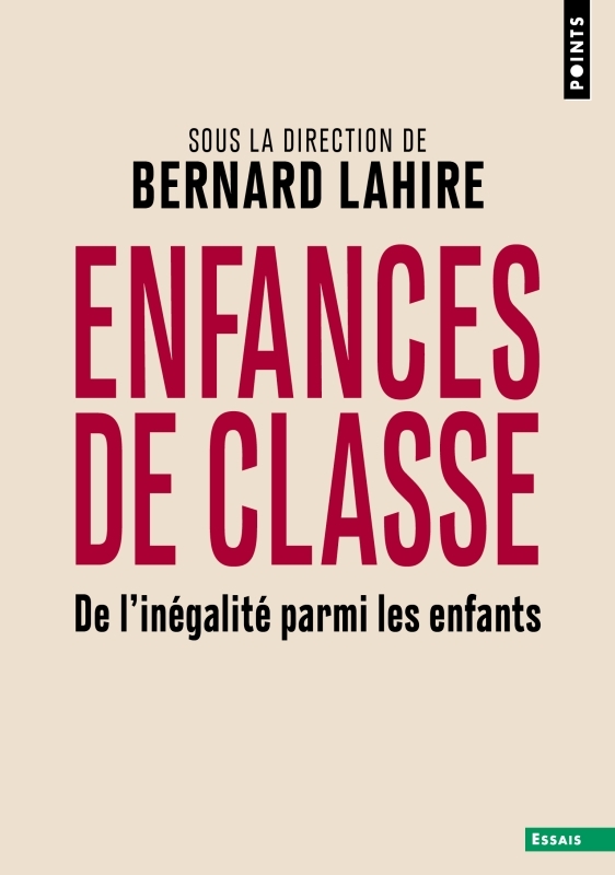 Enfances de classe, De l'inégalité parmi les enfants (9782757898970-front-cover)