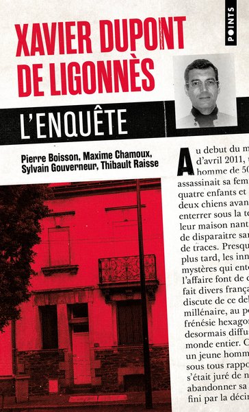 Xavier Dupont de Ligonnès, L'enquête (9782757891018-front-cover)
