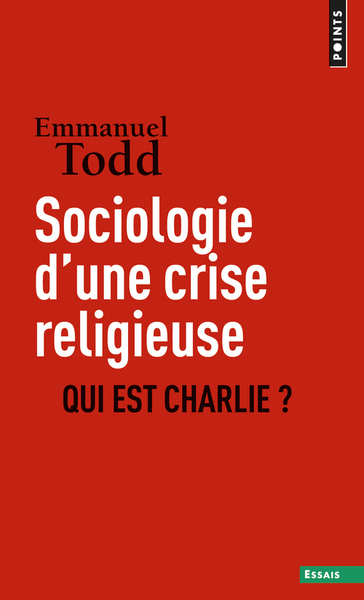 Sociologie d'une crise religieuse. Qui est Charlie ? (9782757859575-front-cover)