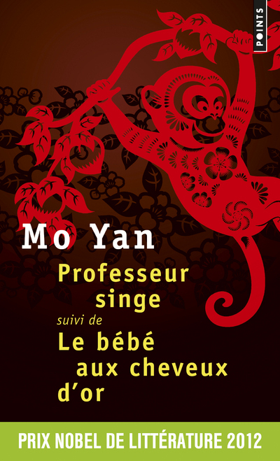 Professeur singe . suivi de Le Bébé aux cheveux d'or (9782757866023-front-cover)