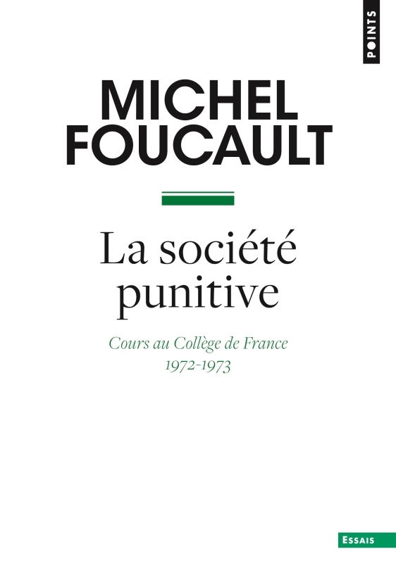 La Société punitive, Cours au Collège de France (1972-1973) (9782757888179-front-cover)
