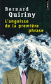 L'Angoisse de la première phrase (9782757823095-front-cover)