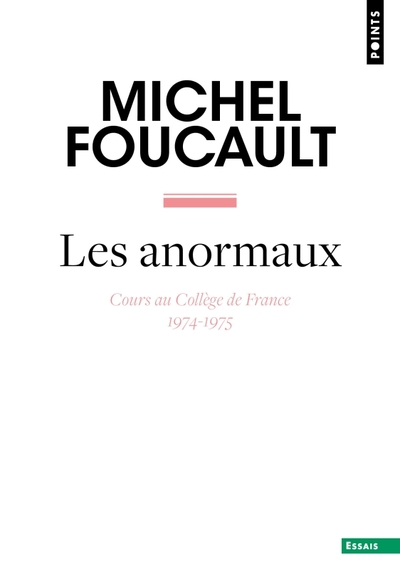 Les Anormaux, Cours au Collège de France (1974-1975) (9782757899328-front-cover)