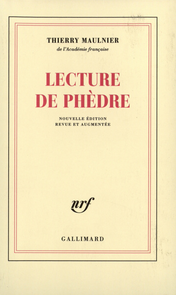 Lecture de Phèdre (9782070242894-front-cover)
