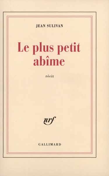 Le Plus petit abîme (9782070261253-front-cover)