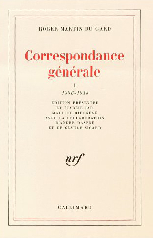 Correspondance générale, (1896-1918) (9782070291946-front-cover)