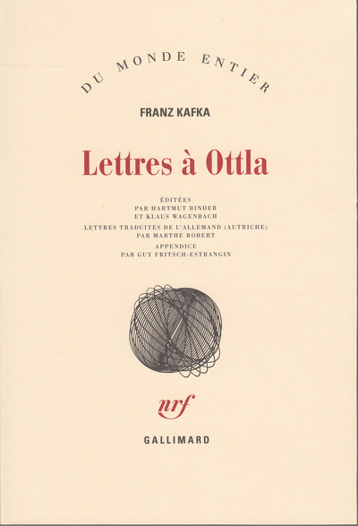 Lettres à Ottla et à la famille (9782070297085-front-cover)