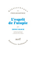 L'Esprit de l'utopie (9782070295487-front-cover)