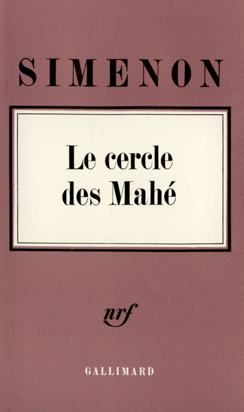 Le Cercle des Mahé (9782070259748-front-cover)