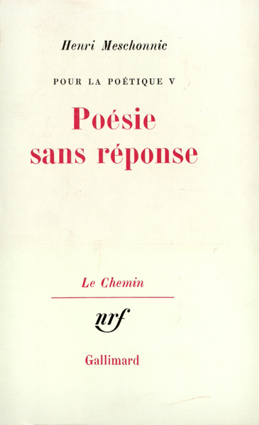 Pour la poétique (9782070296767-front-cover)