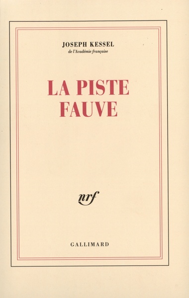 La piste fauve (9782070235780-front-cover)